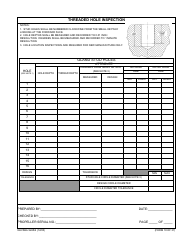 Form NAVSEA9245/4 Propeller Dimensional Inspection Report, Page 19