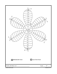 Form NAVSEA9245/4 Propeller Dimensional Inspection Report, Page 30
