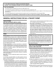 Form SA1-2 Statement of Account for Secondary Transmissions by Cable Systems (Short Form), Page 12