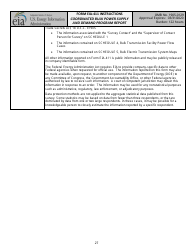 Instructions for Form EIA-411 Coordinated Bulk Power Supply and Demand Program Report, Page 27