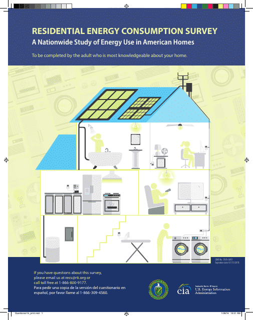 Residential Energy Consumption Survey Questionnaire Template