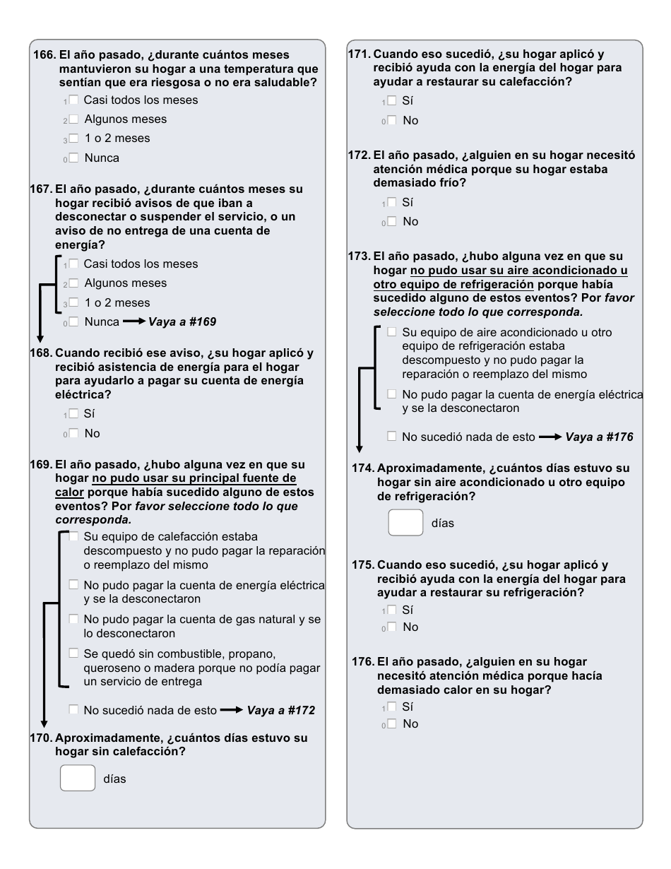 Encuesta Sobre Consumo De Energia En Hogares (Spanish), Page 19