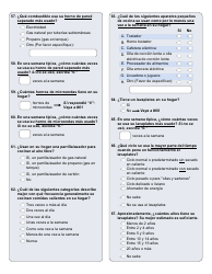 Encuesta Sobre Consumo De Energia En Hogares (Spanish), Page 7