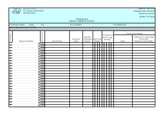 Form EIA-814 Monthly Imports Report, Page 2