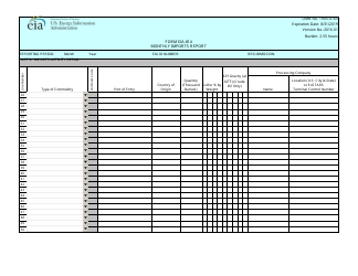 Form EIA-814 Monthly Imports Report, Page 3