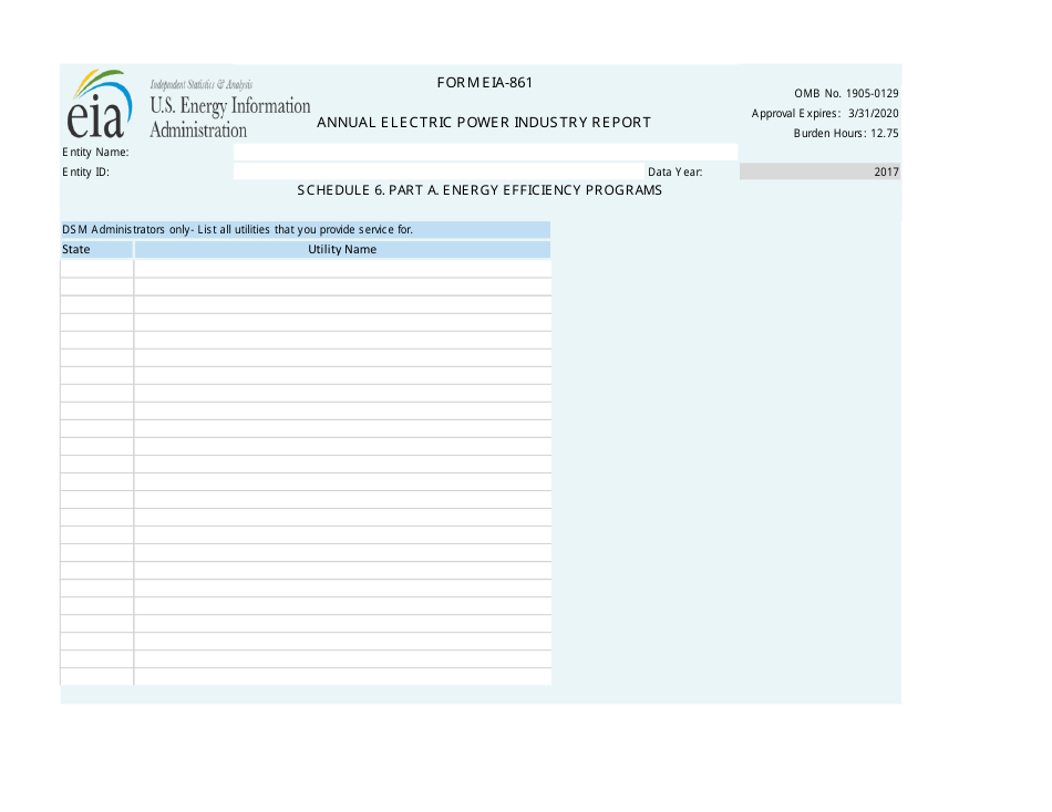 Form EIA-861 Annual Electric Power Industry Report, Page 16