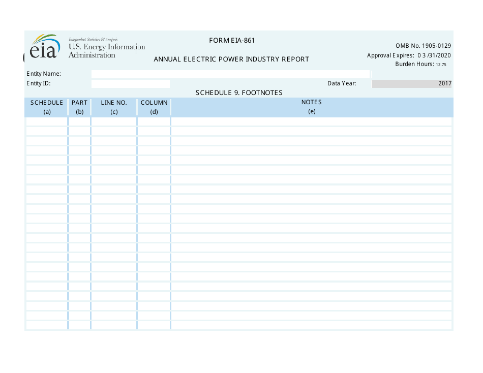 Form EIA-861 Annual Electric Power Industry Report, Page 23