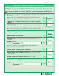 Form EIA-846B Manufacturing Energy Consumption Survey, Page 20