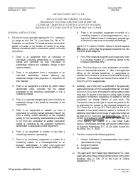 FCC Form 316 Application for Consent to Assignment of Radio Broadcast Station Construction Permit or License or Transfer of Control or Corporation Holding Radio Broadcast Station Construction Permit or License