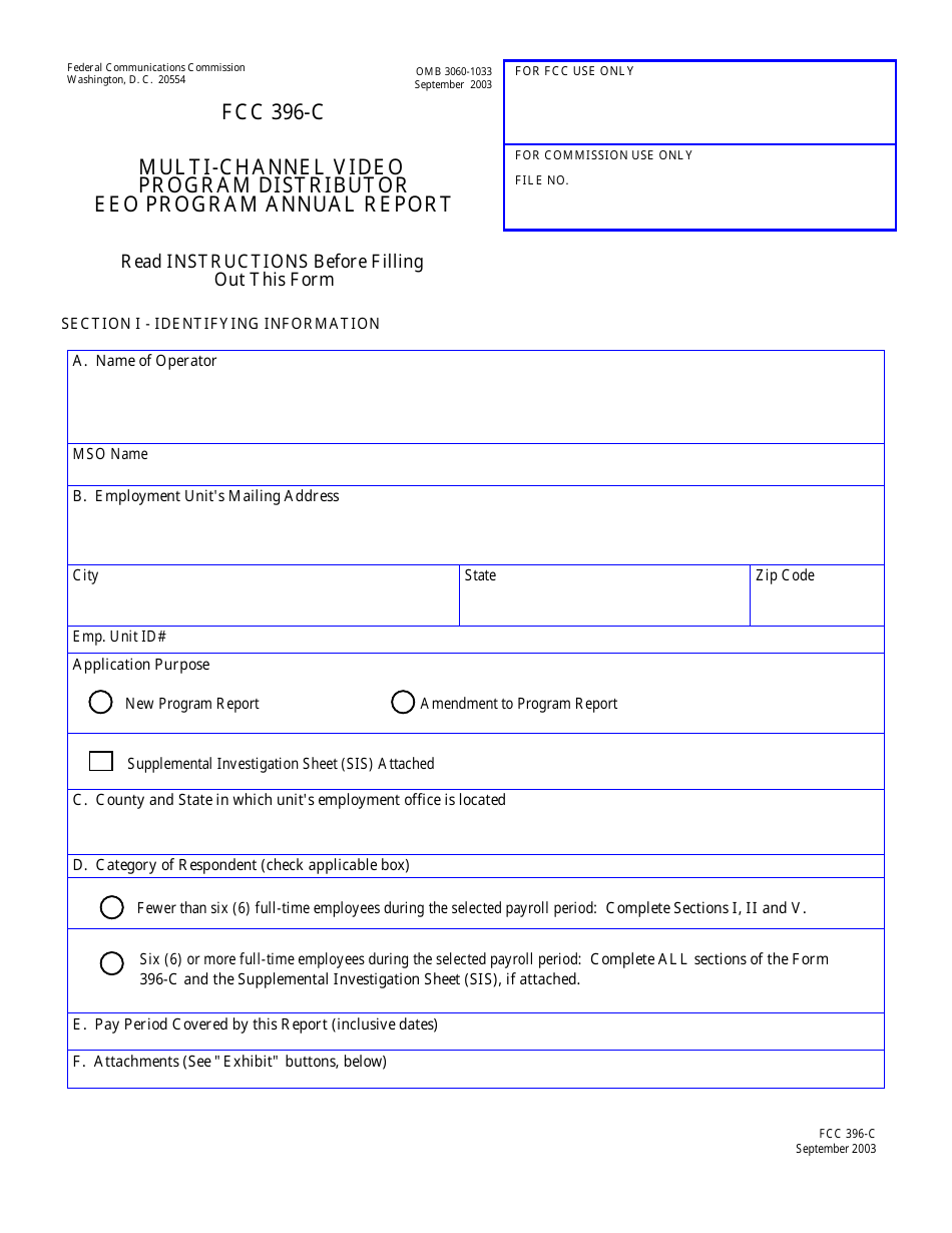 FCC Form 396-C Multi-Channel Video Program Distributor EEO Program Annual Report, Page 4