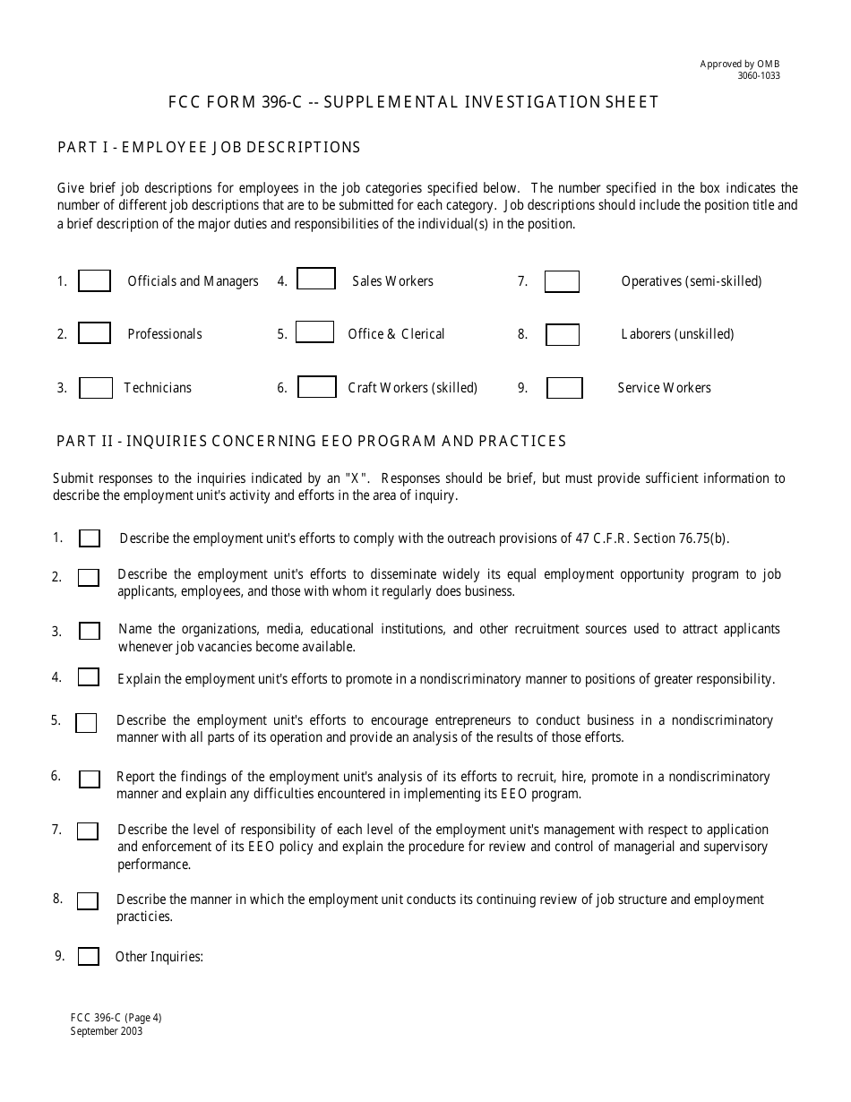 FCC Form 396-C Multi-Channel Video Program Distributor EEO Program Annual Report, Page 7