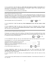FCC Form 303-S Application for Renewal of Broadcast Station License, Page 17