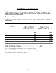 FCC Form 303-S Application for Renewal of Broadcast Station License, Page 18