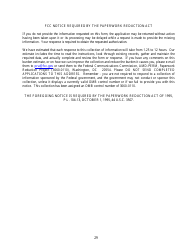 FCC Form 303-S Application for Renewal of Broadcast Station License, Page 29