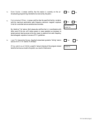 FCC Form 303-S Application for Renewal of Broadcast Station License, Page 36