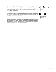 FCC Form 303-S Application for Renewal of Broadcast Station License, Page 38