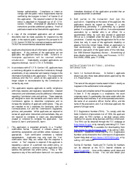 FCC Form 314 Application for Consent to Assignment of Broadcast Station Construction Permit or License, Page 2