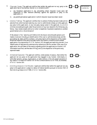 FCC Form 318 Application for Construction Permit for a Low Power Fm Broadcast Station, Page 22