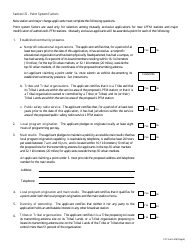 FCC Form 318 Application for Construction Permit for a Low Power Fm Broadcast Station, Page 23