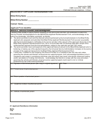FCC Form 472 Billed Entity Applicant Reimbursement Form, Page 4