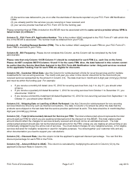 Instructions for FCC Form 472 Billed Entity Applicant Reimbursement Form, Page 5