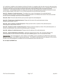 Instructions for FCC Form 472 Billed Entity Applicant Reimbursement Form, Page 7