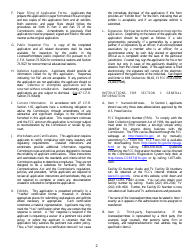 FCC Form 345 Application for Consent to Assign Construction Permit or License for Tv or Fm Translator Station or Low Power Television Station or to Transfer Control of Entity Holding Tv or Fm Translator or Low Power Television Station, Page 2