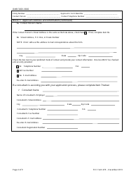 FCC Form 470 Description of Services Requested and Certification Form, Page 2