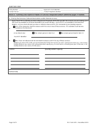 FCC Form 470 Description of Services Requested and Certification Form, Page 3