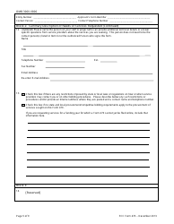 FCC Form 470 Description of Services Requested and Certification Form, Page 5