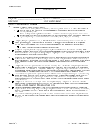 FCC Form 470 Description of Services Requested and Certification Form, Page 7