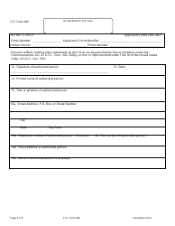 FCC Form 486 Receipt of Service Confirmation and Children&#039;s Internet Protection Act and Technology Plan Certification Form, Page 6