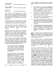 FCC Form 349 Application for Authority to Construct or Make Changes in an Fm Translator or Fm Booster Station, Page 11