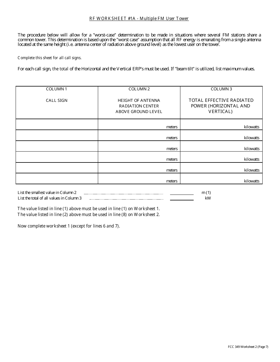 FCC Form 349 Application for Authority to Construct or Make Changes in an Fm Translator or Fm Booster Station, Page 23