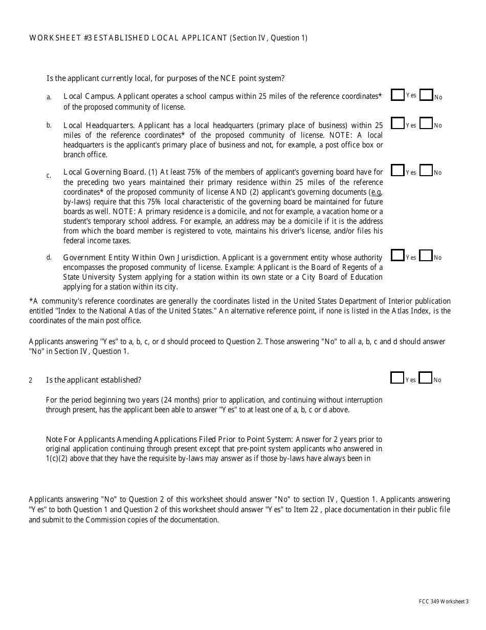 FCC Form 349 Application for Authority to Construct or Make Changes in an Fm Translator or Fm Booster Station, Page 24