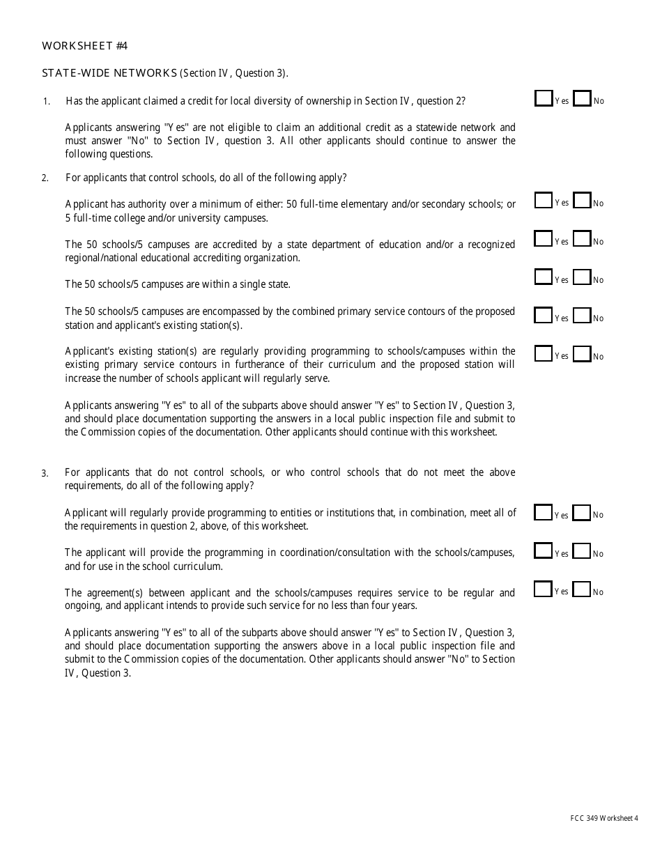 FCC Form 349 Application for Authority to Construct or Make Changes in an Fm Translator or Fm Booster Station, Page 25