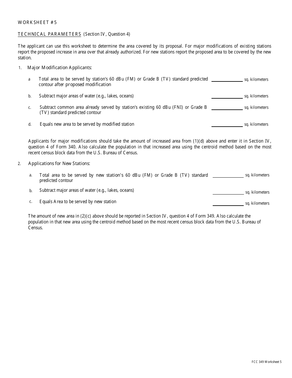 FCC Form 349 Application for Authority to Construct or Make Changes in an Fm Translator or Fm Booster Station, Page 26