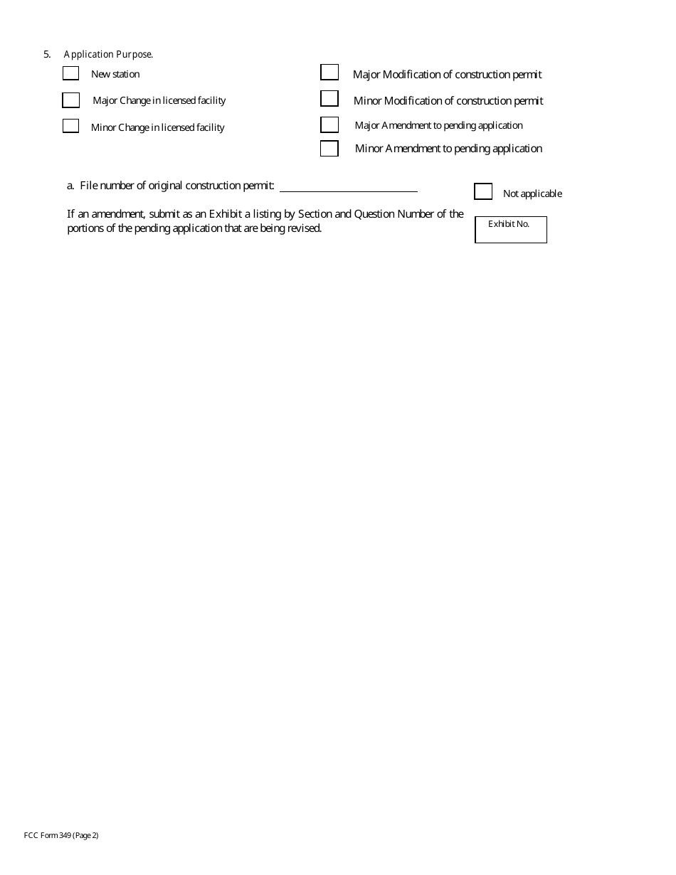 FCC Form 349 Application for Authority to Construct or Make Changes in an Fm Translator or Fm Booster Station, Page 28