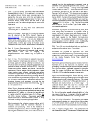 FCC Form 349 Application for Authority to Construct or Make Changes in an Fm Translator or Fm Booster Station, Page 3