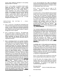 FCC Form 349 Application for Authority to Construct or Make Changes in an Fm Translator or Fm Booster Station, Page 4