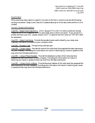 Instructions for FCC Form 481 Service Quality Improvement Reporting FCC Form 481 Data Collection Form, Page 11