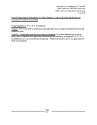 Instructions for FCC Form 481 Service Quality Improvement Reporting FCC Form 481 Data Collection Form, Page 15