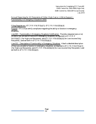 Instructions for FCC Form 481 Service Quality Improvement Reporting FCC Form 481 Data Collection Form, Page 16