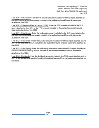 Instructions for FCC Form 481 Service Quality Improvement Reporting FCC Form 481 Data Collection Form, Page 31