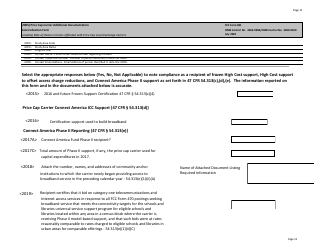 FCC Form 481 Carrier Annual Reporting - Data Collection Form, Page 11