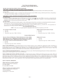 Instructions for FCC Form 605 Quick-Form Application for Authorization in the Ship, Aircraft, Amateur, Restricted and Commercial Operator, and General Mobile Radio Services, Page 6