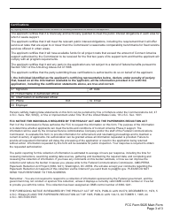 FCC Form 5625 Connect America Phase II New York Long-Form Application - Main Form, Page 3