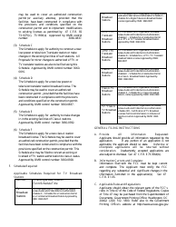 Instructions for FCC Form 2100 Application for Media Bureau Video Service Authorization, Page 2
