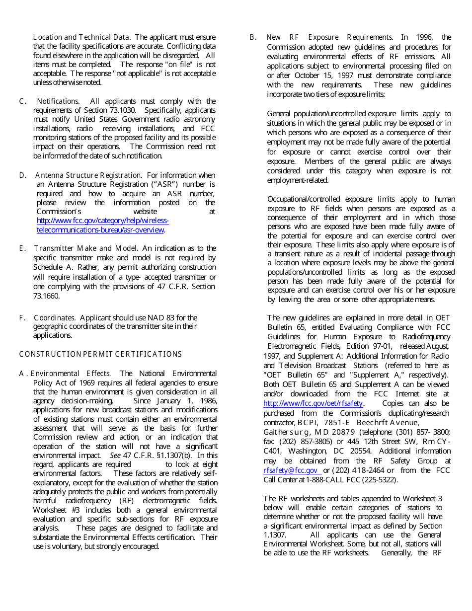 Instructions for FCC Form 2100 Application for Media Bureau Video Service Authorization, Page 8