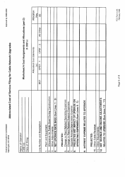 FCC Form 1235 Abbreviated Cost of Service Filing for Cable Network Upgrades, Page 18